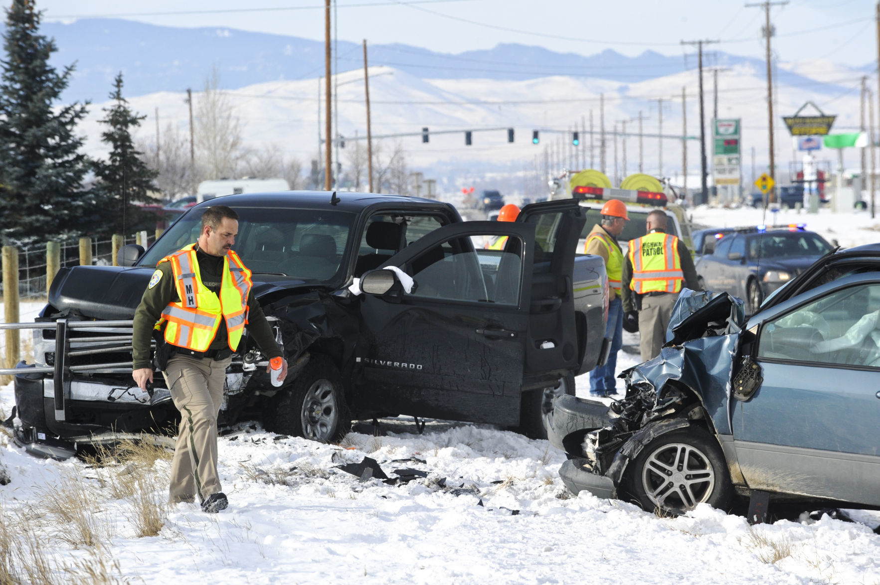 Canyon Ferry Rd. Crash